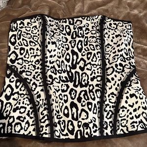 White House Black Market bustier top